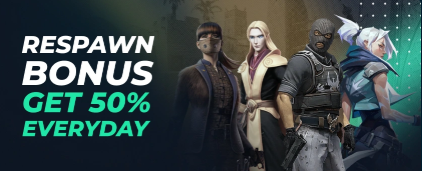 Rolletto RESPAWN BONUS: GET 50% FREEBET EVERY DAY
